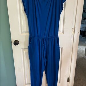 Elegant Blue Women's Jumpsuit